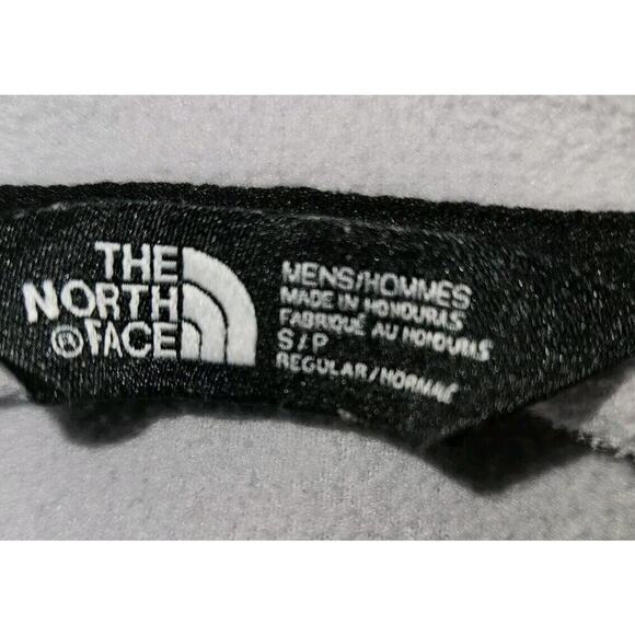 The North Face Men’s Small Half Zip Black Cream Yellow Fleece Jacket Pockets - Picture 8 of 11